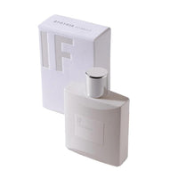Eau de Parfum IF, perfume floral blanco moderno y cítrico con ingredientes premium y aroma duradero, calidad de lujo