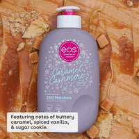 Eos Shea Better Holiday Loción Corporal Caramel Cashmere Edición Limitada 473 ml