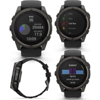 Garmin Fenix 8 Smartwatch Multideporte Con Carga Solar, Zafiro, Titanio Y GPS, Incluye Auriculares Wearable4U 51 Mm 32 Gb