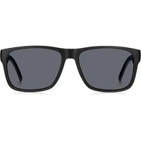 Gafas de Sol Tommy Hilfiger Th 1718/S estilo deportivo con textura de piquet y detalles de bandera icónicos