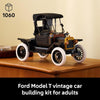 LEGO Icons Ford Model T Set para Adultos con Detalles Auténticos, Decoración de Oficina, Regalo para Fanáticos de Autos