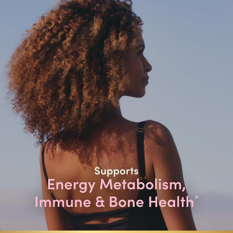 Nature's Bounty Multivitaminas para Mujeres, Apoyo Inmunológico, Salud Ósea, Sabor Frambuesa, 80 Gomitas, 40 Porciones