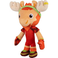 Jazwares FIFA World Cup 2026 Canadá - Peluche oficial Maple the Moose con uniforme rojo, juguete coleccionable para fanáticos