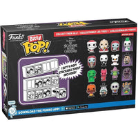 Funko Bitty Pop! The Nightmare Before Christmas Mini juguetes coleccionables paquete de 4 figuras 2.29 cm – Calabaza King, alcalde, barril y misterio