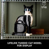 LEGO Ideas Tuxedo Cat - Juego de construcción para adultos, decoración del hogar, regalo para amantes gatos y mujeres