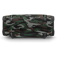 JBL Xtreme 2 Altavoz Bluetooth portátil impermeable con tecnología estéreo y diseño camuflaje, ideal para fiestas y uso en exteriores