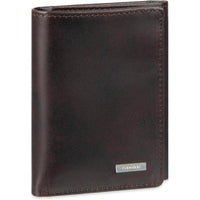 Conjunto de billetera Calvin Klein de cuero con protección RFID, múltiples compartimentos y llavero para hombres