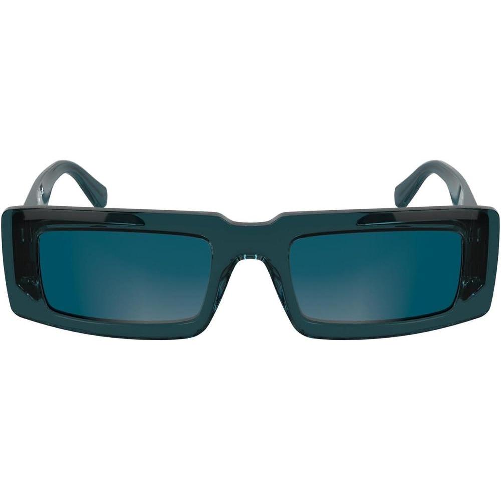 Gafas de sol rectangulares Calvin Klein Jeans con diseño atrevido y perfiles gruesos para comodidad y estilo