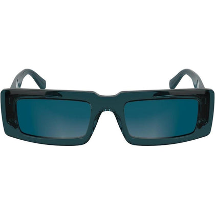 Gafas de sol rectangulares Calvin Klein Jeans con diseño atrevido y perfiles gruesos para comodidad y estilo