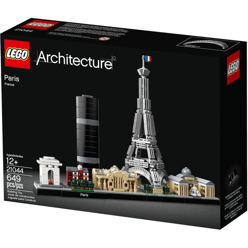 LEGO Architecture París: Juego de Construcción de Exhibición Detallada para Niños y Niñas de 12 Años en Adelante