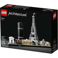 LEGO Architecture París: Juego de Construcción de Exhibición Detallada para Niños y Niñas de 12 Años en Adelante