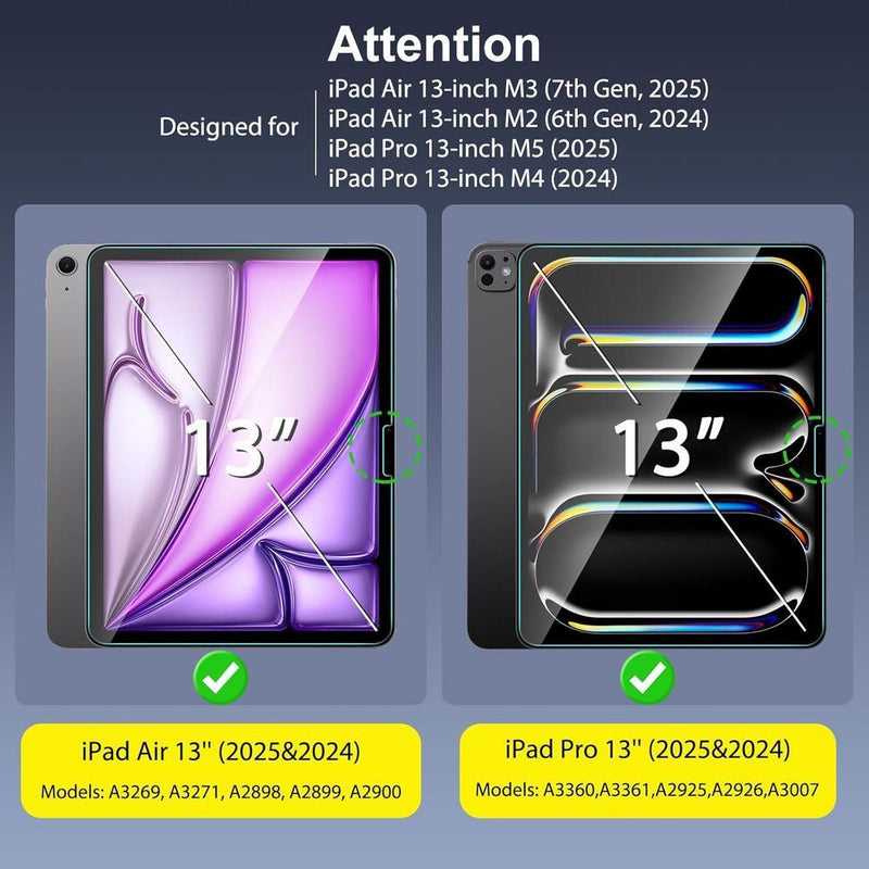 SPARIN Protector de pantalla para iPad Air M3/M2 y iPad Pro M5/M4
