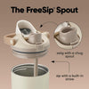 Botella de agua de acero inoxidable Owala FreeSip Sway con boquilla 2 en 1, a prueba de fugas y aislamiento prolongado