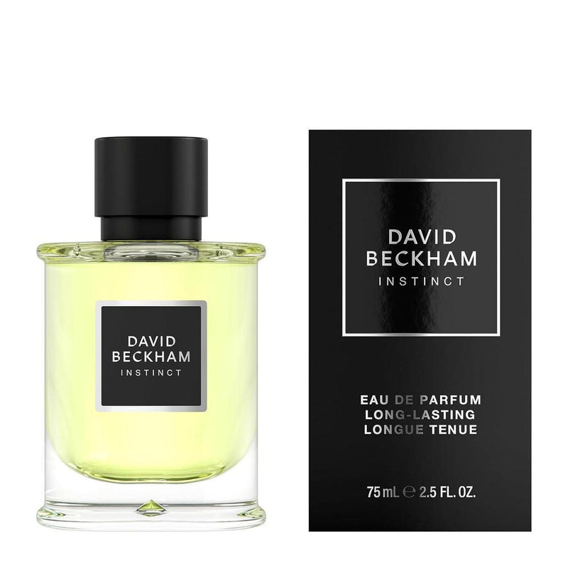 Instinct by David Beckham para hombre, un eau de parfum que combina bergamota y cardamomo