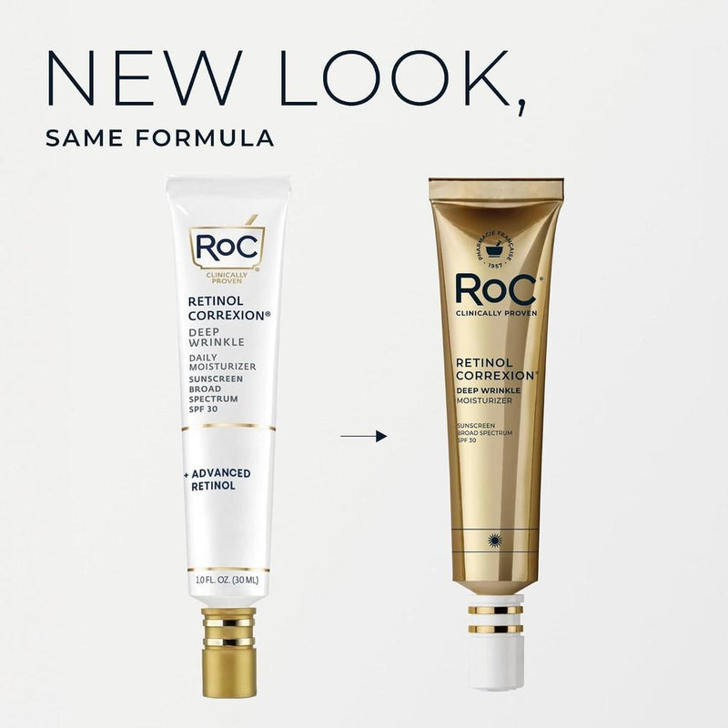 RoC Retinol Crema Facial Antie. SPF 30, Niacinamida 29.57ml