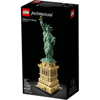 LEGO Architecture 21042 Set de Construcción Estatua de la Libertad - Recuerdo Coleccionable de Nueva York para Decoración Hogareña