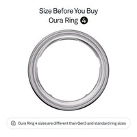 Anillo Oura 4 Plata - Dispositivo portátil de seguimiento del sueño y salud con Bluetooth, diseño resistente y cómodo para uso continuo