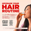 MaryRuth Organics Multivitamínico líquido para el cabello con Biotina 10000mcg, clínicamente probado para un cabello más grueso