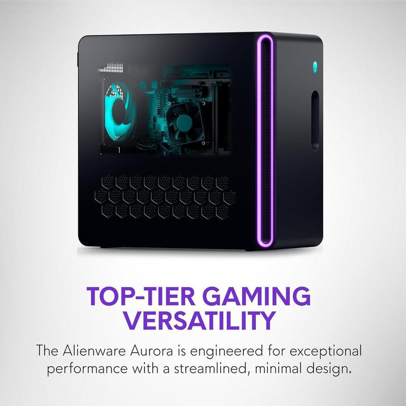 Alienware Aurora Gaming Desktop con Intel Core Ultra 7, NVIDIA GeForce RTX 5060Ti, 16GB RAM, 1TB SSD, PSU Platino