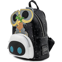 Loungefly POP Disney Pixar Wall-E Eve Earth Day, bolsa de hombro con correa doble para mujer, diseño multicolor vibrante