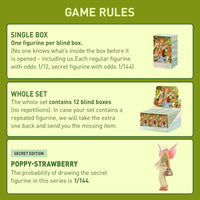POP MART Peach Riot Punk Fairy Series Figuras aleatorias, juguetes coleccionables y decorativos