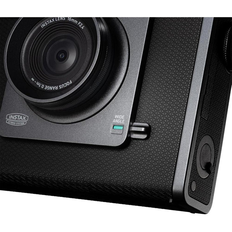 Cámara de película instantánea Fujifilm INSTAX Wide Evo con efectos creativos y monitor LCD