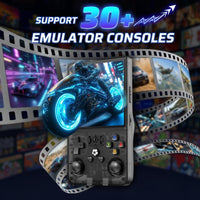 Consola Retro R36MAX Portátil con Pantalla IPS HD de 4 Pulgadas, CPU 1.5GHz, Batería 4000mAh y Amplia Biblioteca de Juegos Precargados de 64GB