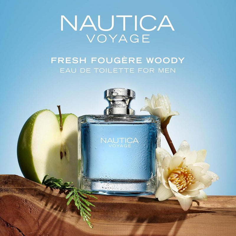 Nautica Voyage - Vista lateral del frasco