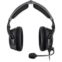Bose Auriculares de aviación A30 con diseño cómodo, micrófono ajustable y cancelación de ruido, color negro