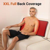 Comfytemp Red Light Mat, manta flexible de luz infrarroja cercana portátil con temporizador