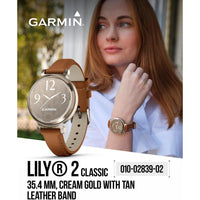 Garmin Lily 2 Classic, Smartwatch Elegante Para Mujeres, Con Gps, Rastreador De Salud, Fitness Y Pagos Sin Contacto