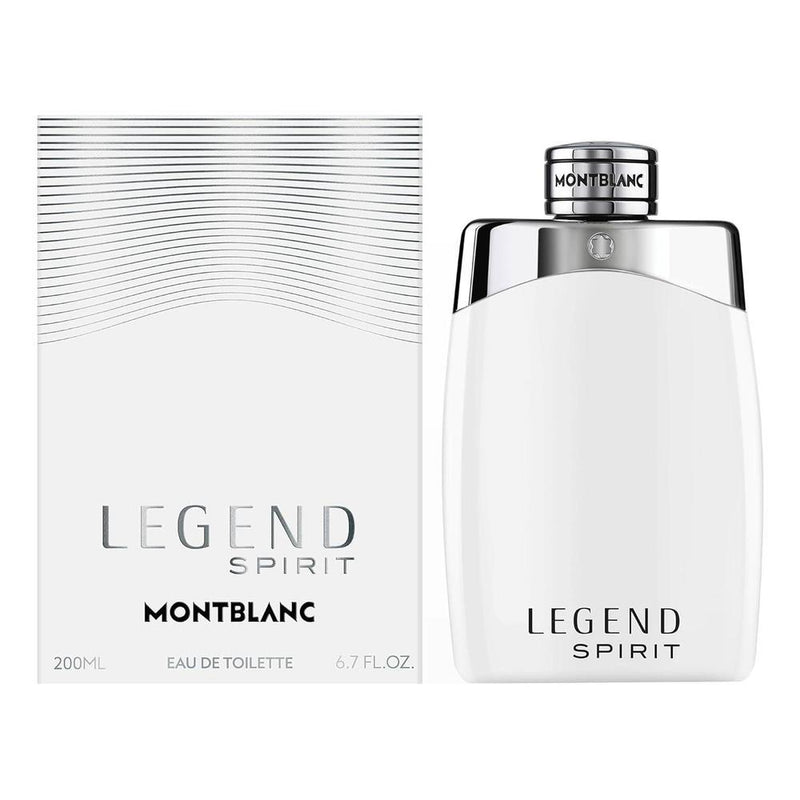 MONTBLANC Legend Spirit fragancia masculina frutada, tamaño grande de 200 ml