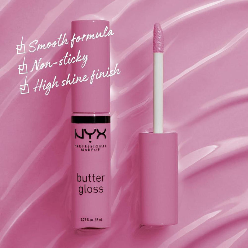 Butter Gloss Brillo Labial No Pegajoso - Eclair Pink