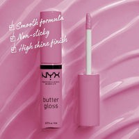 Butter Gloss Brillo Labial No Pegajoso - Eclair Pink