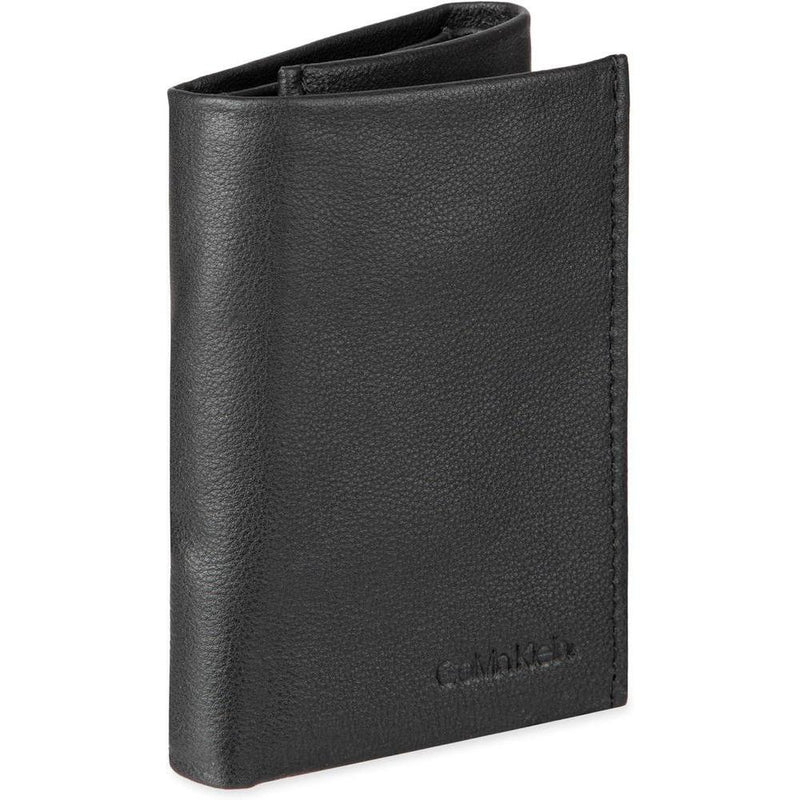 Conjunto Calvin Klein para hombres: billetera de cuero RFID y llavero, diseño moderno y funcional