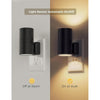 Luz nocturna enchufable LOHAS LED con sensor de atardecer a amanecer y brillo ajustable, blanca 3000K regulable