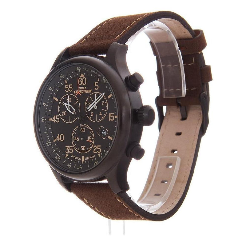 Timex Expedition Field Chronograph para Hombre con Correa Ajustable, Cronógrafo, Luz INDIGLO y Resistencia al Agua