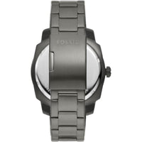 Reloj de pulsera Fossil para hombre, acero inoxidable, 3 manecillas, esfera negra, movimiento de cuarzo, resistencia al agua, estilo clásico
