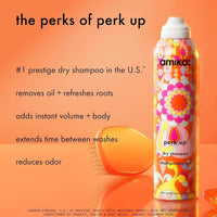 amika Champú seco sin talco, refresca raíces con volumen sin residuos blancos para todo tipo de cabello