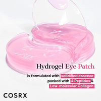 Parches Oculares COSRX Con Péptidos Y Colágeno Para Ojos Hinchados Y Círculos Oscuros, 60 Unidades