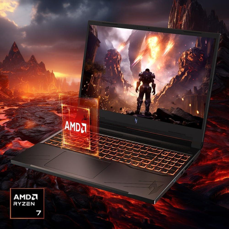 Acer Nitro V Laptop Gaming | Ryzen 7 8845HS | RTX 4060 GPU | 16" IPS 165Hz Display | 16GB DDR5 | 1TB SSD | Wi-Fi