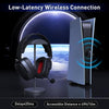 Auriculares SENZER X100 inalámbricos para juegos con micrófono, Bluetooth, sonido estéreo y comodidad superior