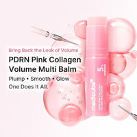Bálsamo múltiple de colágeno PDRN para rostro y cuerpo, suaviza líneas finas y brinda luminosidad y volumen