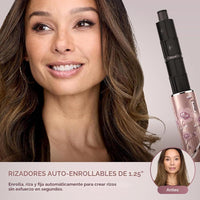 Shark FlexStyle HD432RS - Secador y multiestilizador de cabello con rizadores, concentrador y bolsa de almacenamiento