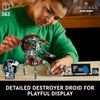 LEGO Star Wars Droideka, figura coleccionable de droide destructor, ideal para decoración y fanáticos