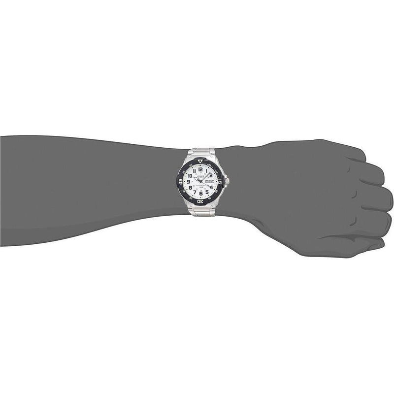 Reloj Unisex Casio MRW200H: Caja Acero, Banda Resina, Sumergible 100M, Mecanismo Cuarzo, Batería 3 Años, Calendario