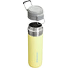 Botella Stanley Quick Flip GO a prueba de fugas para viajes y deportes, acero inoxidable sin BPA, color pomelo