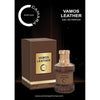 Vamos Leather Eau De Parfum Para Hombres, fragancia sofisticada con notas de madera y cuero, de 100ml