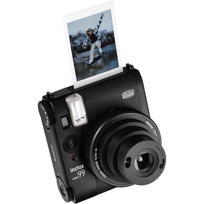 Fujifilm Instax Mini 99: Cámara instantánea con estuche, funcionalidades modernas, efectos de color y sistema de enfoque de zona