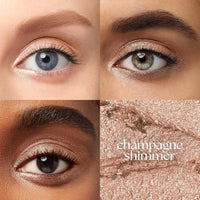 Sombras De Ojos Julep 101 Crème To Powder - Resistentes Al Agua - Champagne Shimmer